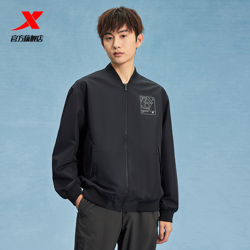 特步春季新款运动上衣