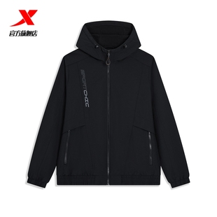 特步未来构想梭织运动加绒厚外套户外防风外套男976429160233
