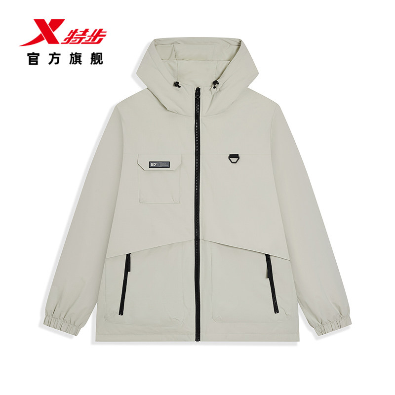 特步2026冬季男商场同款棉服