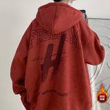 500克仿麂皮绒加绒加厚大码秋冬重磅连帽拉链开衫男卫衣LK328/P78，男装卫衣，电商B219A