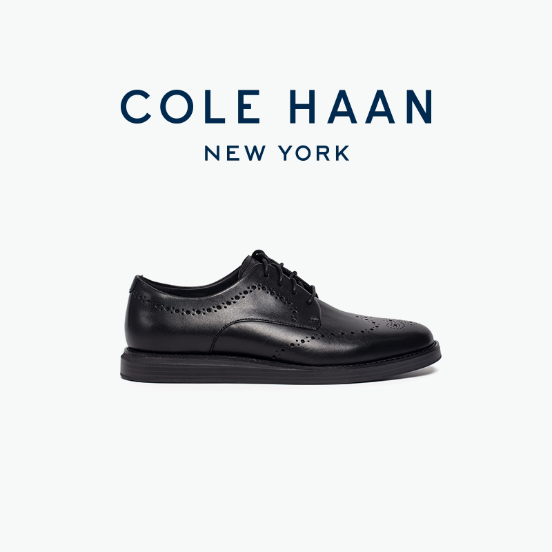 Cole Haan/歌涵秋冬新品男鞋商务休闲鞋牛津鞋轻盈皮鞋C45031
