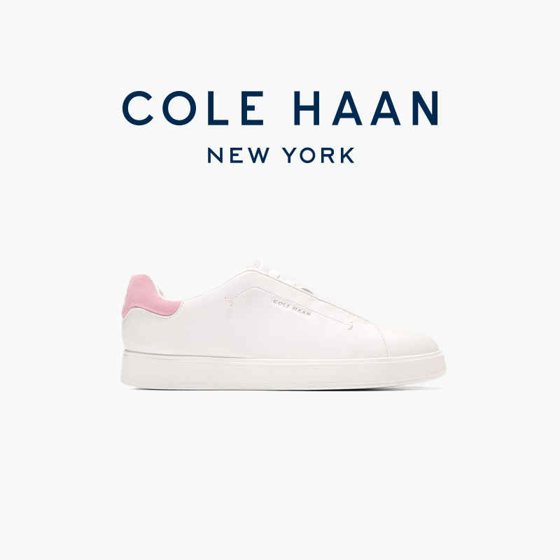 Cole Haan25新款 运动休闲女鞋小白鞋时尚厚底板鞋平底鞋女W34788