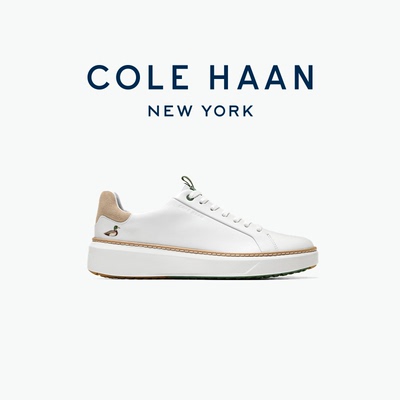 Cole Haan/歌涵 女士高尔夫鞋 春季休闲鞋小白鞋板鞋女W33680