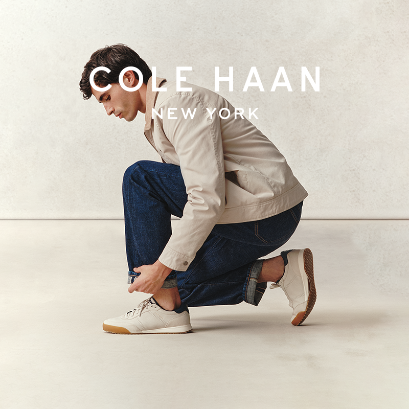 Cole Haan/歌涵 男士休闲板鞋 新品时尚休闲鞋厚底板鞋 C43724