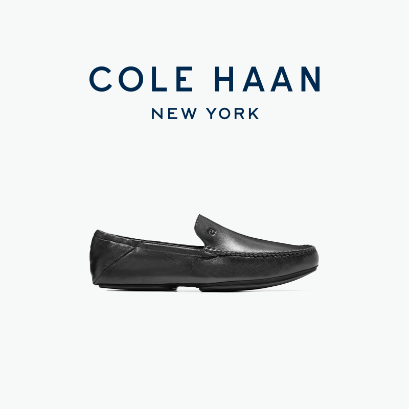 Cole Haan/歌涵 男士乐福鞋 25新款牛皮革一脚蹬休闲单鞋C41813