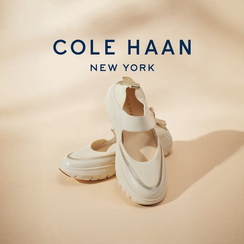 Cole Haan新款女士休闲鞋舒适运动鞋平底鞋凉鞋女W36277