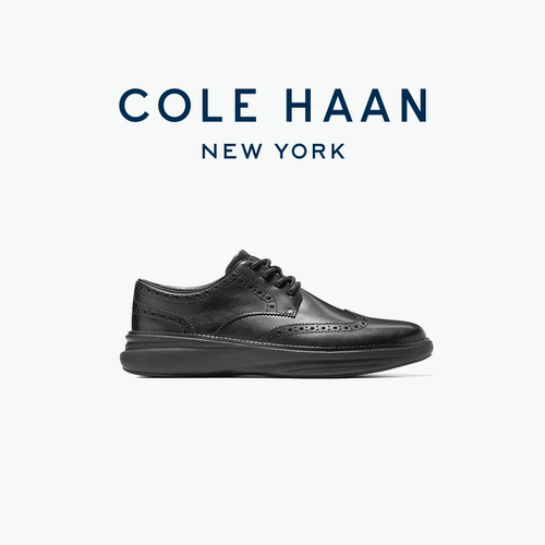 Cole Haan/歌涵秋冬男鞋牛津鞋 商务休闲多孔镂花轻便皮鞋 C43640