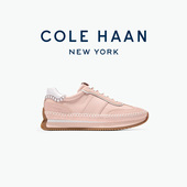 Haan牛皮版 复古德训鞋 女平底休闲板鞋 Cole 阿甘鞋 W32298