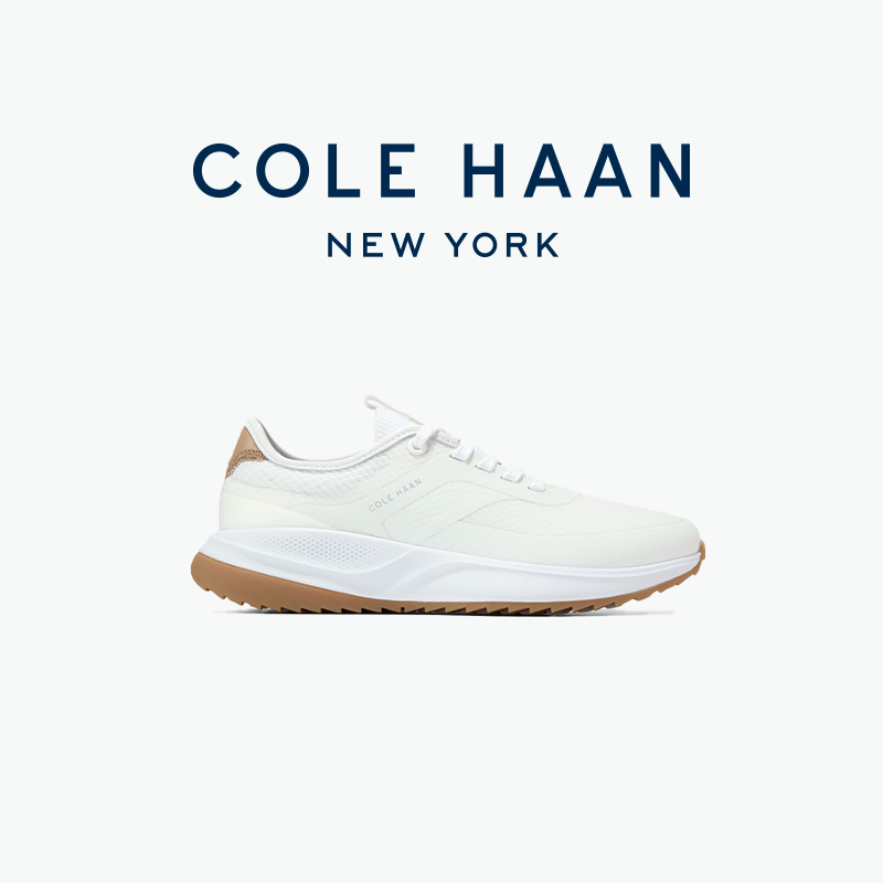Cole Haan/歌涵 女士高尔夫鞋时尚休闲运动鞋小白鞋板鞋女W35323