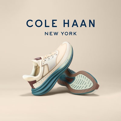 Cole Haan新款时尚休闲鞋男鞋轻盈舒适透气运动跑步鞋C42397