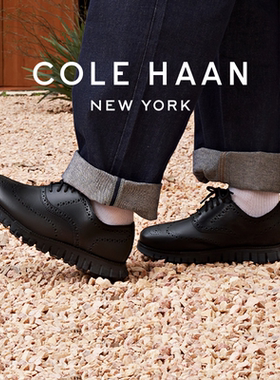 Cole Haan/歌涵 男鞋牛津鞋 布洛克雕花商务休闲轻便皮鞋男C39601