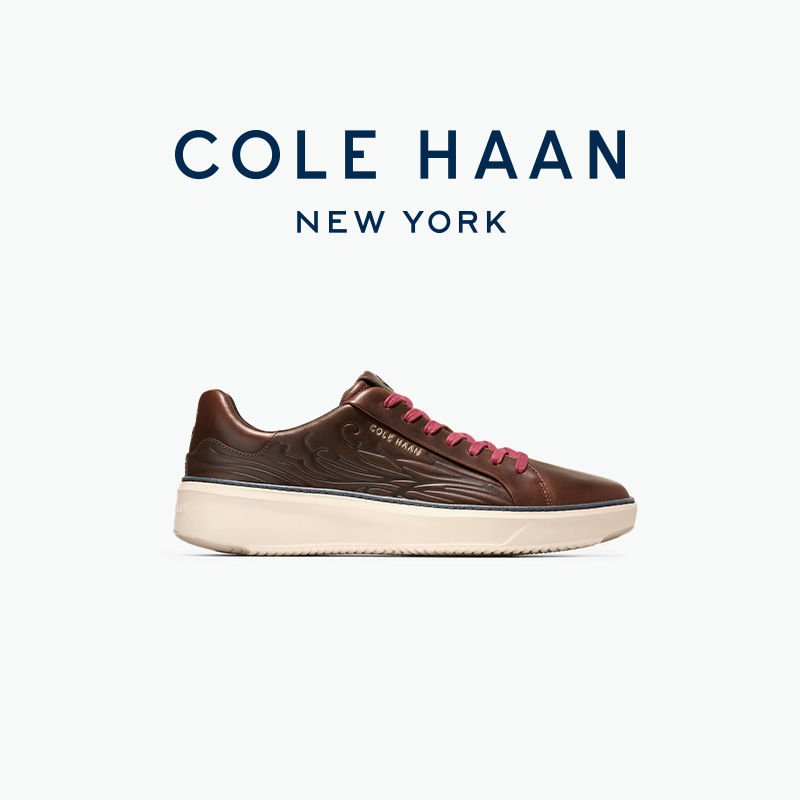 Cole Haan/歌涵男士休闲板鞋新品时尚休闲鞋厚底板鞋运动鞋C43574
