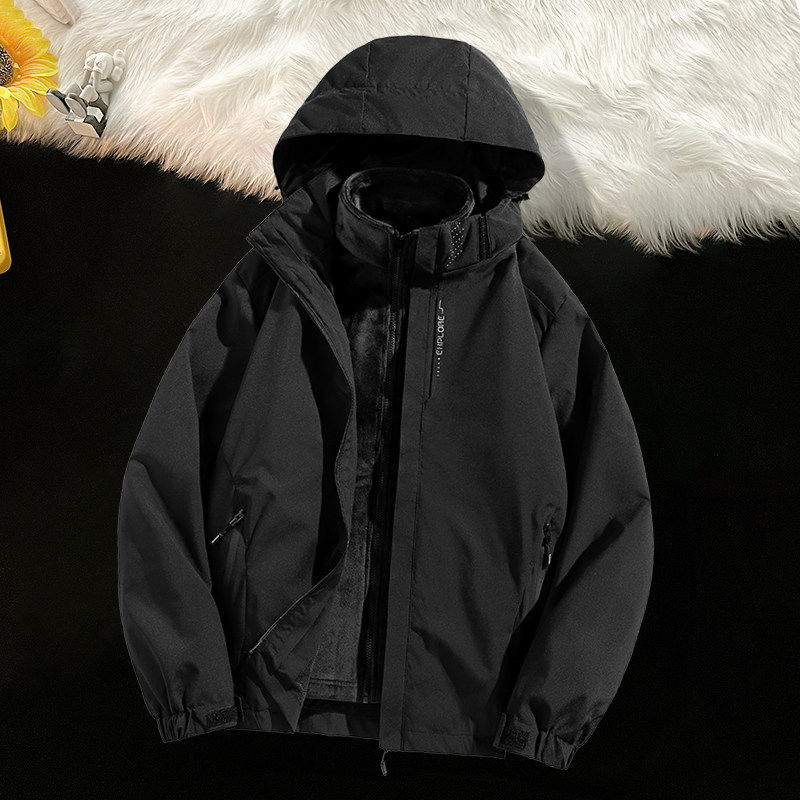 冲锋衣男加绒加厚棉袄秋冬季防风防水棉衣冬装外套防寒保暖棉服男,男装,夹克,淘宝优惠券,粉丝福利购,淘宝优惠卷