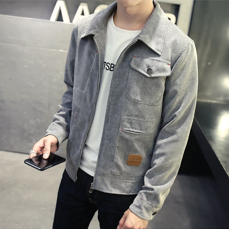 2020秋冬季新款男士韩版牛仔外套潮流春秋冬装潮牌ins夹克上衣服