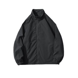 美式oldschool外套男hiphop夏季薄飞行员冲锋衣夹克日系棒球服潮