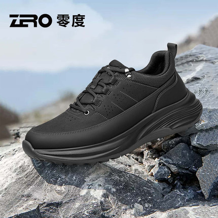 ZRO零度男鞋2025冬季新款户外运动登山徒步鞋男士露营耐磨休闲鞋