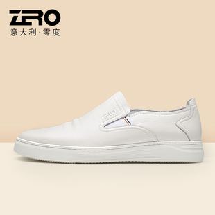 休闲鞋 休闲皮鞋 2021春季 轻便一脚蹬懒人套脚鞋 男 新款 Zero零度男鞋