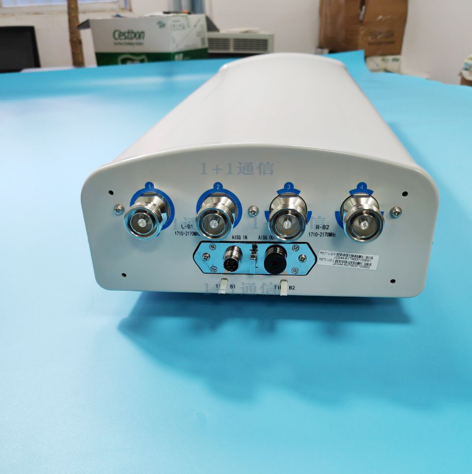 1710-2170MHz 15dBi 65° 四端口基站电调天线（内置电机）0-10°