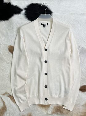 美单大牛货 品相好 纯棉材质 通勤日常男女情侣大码针织开衫上衣