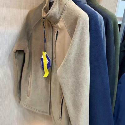 口碑线 客供高密复合棉花绒  男装秋冬立领保暖摇粒绒外套