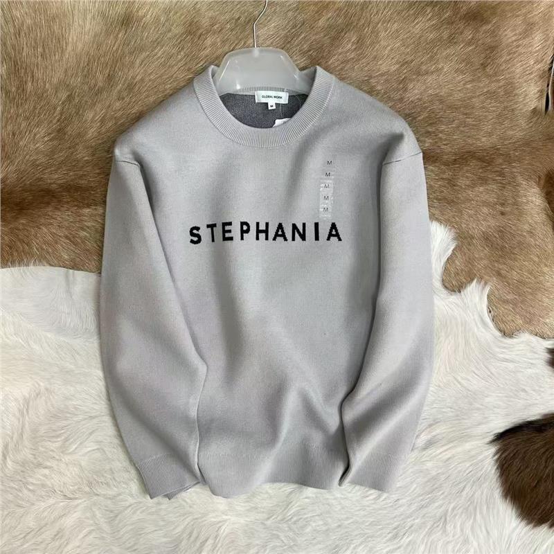 出口日单 包芯纱工艺 天然人造丝 男士圆领秋季加厚套头毛衣 针织