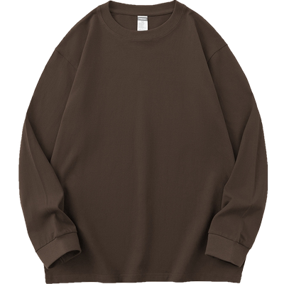 长袖280g重磅纯棉T恤亲肤柔软