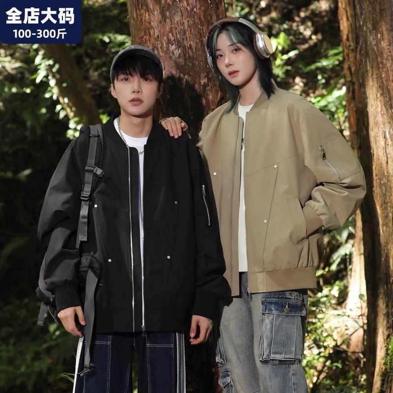 棒球服男款胖子加肥加大大码男装图片