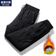 羽绒裤 男大码 冬季 2025新款 抗寒保暖加绒加厚男士 宽松胖子加肥加大