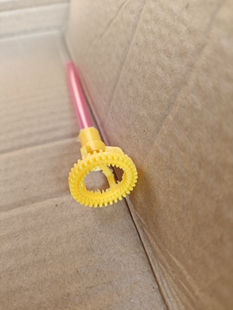 口吹泡泡玩具小工具嘴吹泡泡棒儿童户外迷你小杆泡泡水小喇叭泡泡