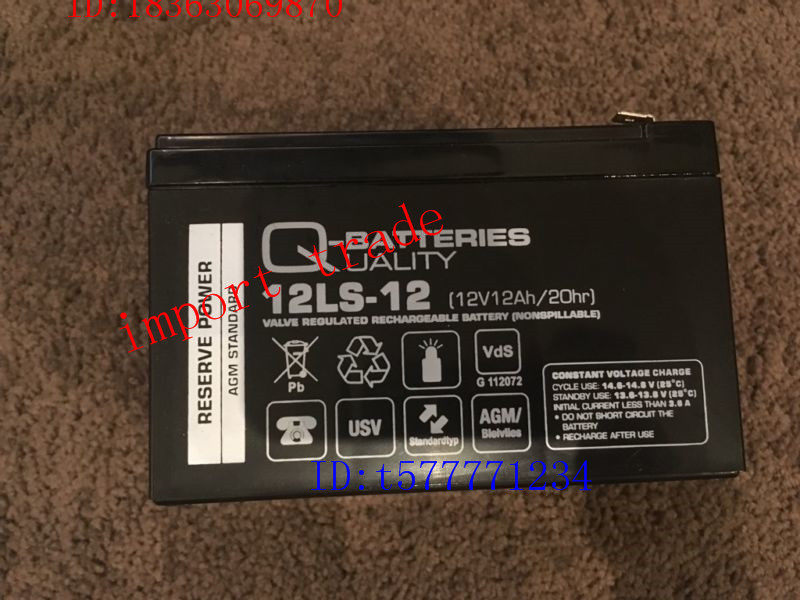 Q-BATTERIES 蓄电池   12LS-12   12V12AH   Q-BATTERIES 12V12AH|msdalam kategori Aksesori Digital 3C, pasaran komponen elektronik, Litar Bersepadu IC/motor, Chip - dari Buy2taobao.com untuk memberikan perkhidmatan ejen Taobao profesional membeli