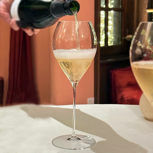 餐厅精品手工 香槟杯高脚杯子水晶玻璃红酒杯白葡萄酒杯气泡酒杯