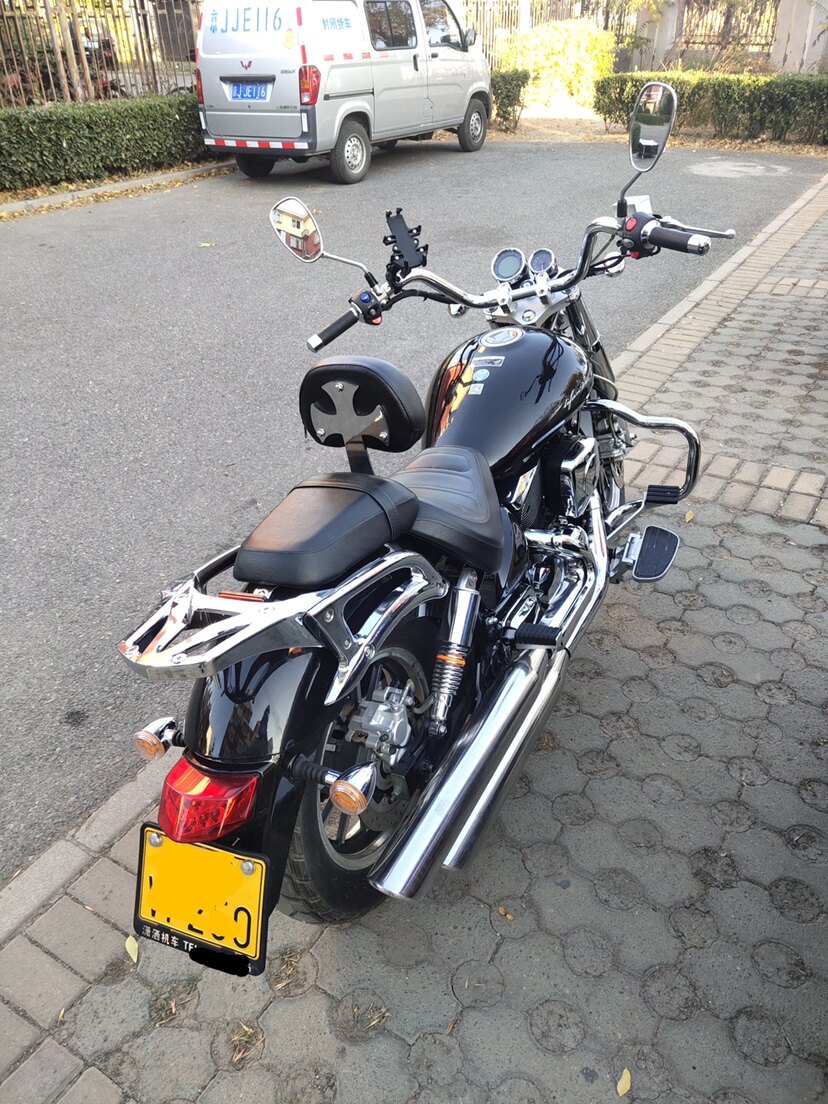 Lifan V16 Prince motorcycle driver backrest 250-E modified backrest riding chair cushion original accessories