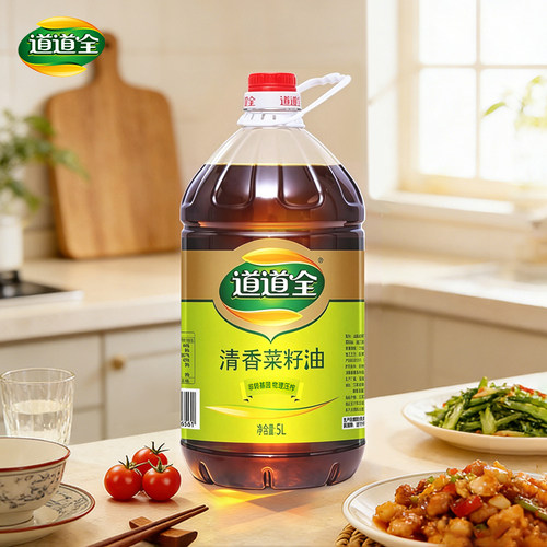 道道全清香菜籽油5l桶装