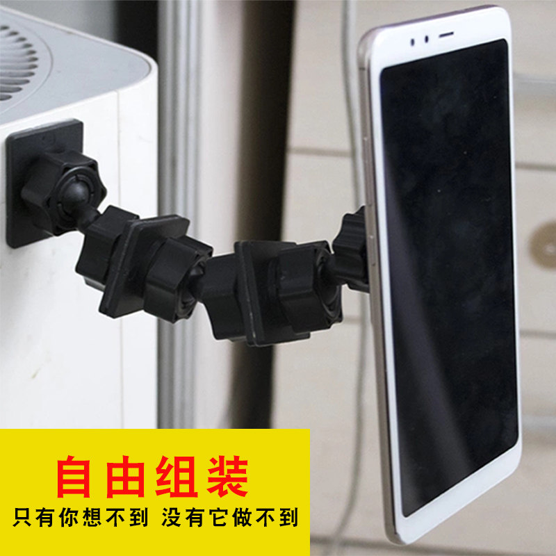 크리 에이 티브 자동차 휴대 전화 홀더 조롱박베이스 자동차 네비게이션 수정 액세서리 대시 보드 센터 콘솔 접착 유형