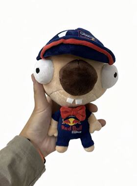 围场猫咪F1红牛大头潘周边维斯塔潘毛绒公仔玩偶生日礼物dudududu