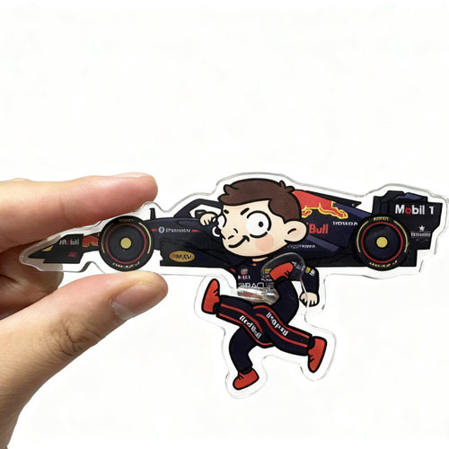 围场猫咪F1赛车周边维斯塔潘立牌冰箱贴谷子潮玩周边Maxdudududu