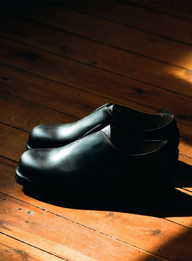 荷兰品牌An Irrational Element艺术家牛皮手工鞋义大利大底