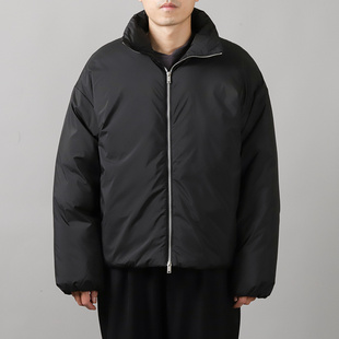 英国Studio Nicholson Loft轻盈抗冷高效保暖拉链羽绒服外套黑色