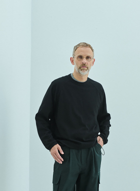 日本Still By Hand棉混纺薄针织长袖针织衫CS07261