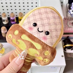 爆款湖北越王勾践剑文创系列Q版可发声毛绒玩偶挂件纪念礼物收藏