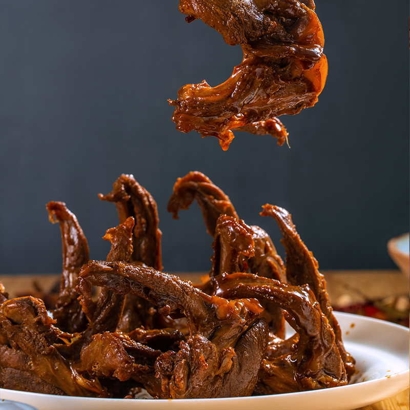 冰茶鸭麻辣鸭脖鸭翅鸭爪鸭锁骨鸭货宿舍下酒菜休闲食品真空熟食