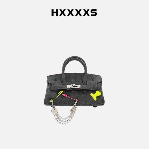 HXXXXS牛仔元素包包朋克不羁