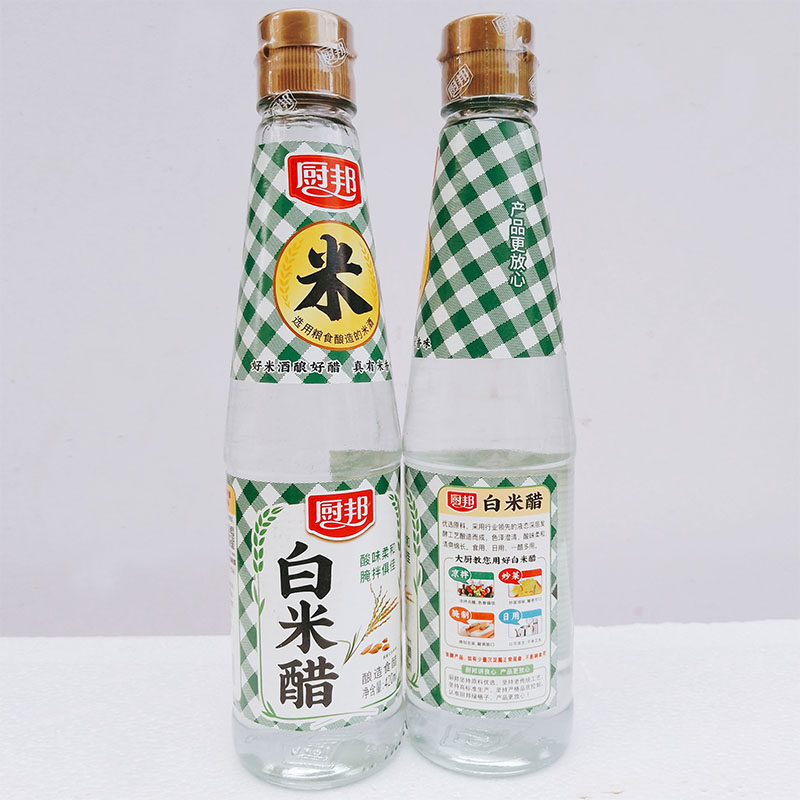 厨邦白米醋420ml酿造食醋3.5度凉拌炒菜腌制白醋