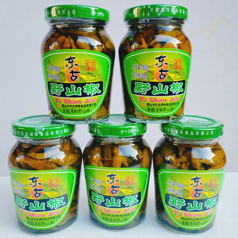 东古野山椒180g瓶装泡菜下饭