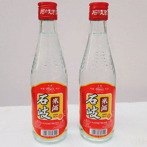 石岐米酒280ml出口装豉香白酒低度29.5度纯粮食酿造正宗广东米酒