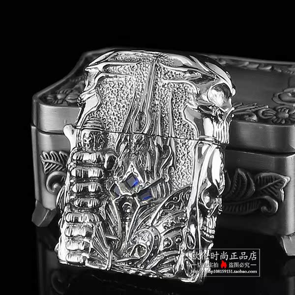 原裝正品zippo防風打火機 巫妖王之怒 魔獸世界骷髏頭限量正版