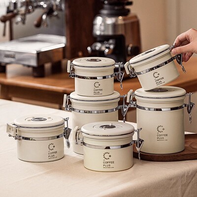 coffeeplus咖啡豆专用密封罐