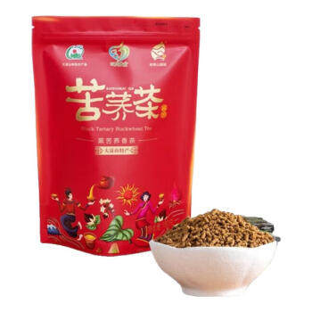 老粮山福银苦荞茶全株麦香茶