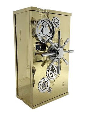 Bocadolobo保险柜家用设计师高级感金属酒柜高端防盗保险箱定制