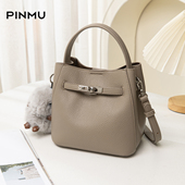 水桶包包女式 2025新款 秋冬通勤高级质感斜挎包简约单肩手提凯莉包